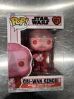Star Wars Funko POP 671 Obi-Wan Kenobi Valentine’s Day Edition with Protector