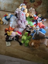 4 Lbs bag of stuffed animals lot Plush Animals