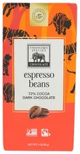 Endangered Species Chocolate Bar Tiger Dark Espresso 3 oz (Pack of 12)