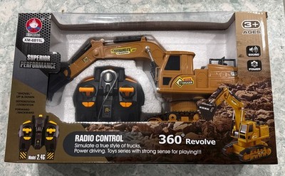 Xie Ming , Xm-6811L Remote Control Excavator Toy,    New In Box