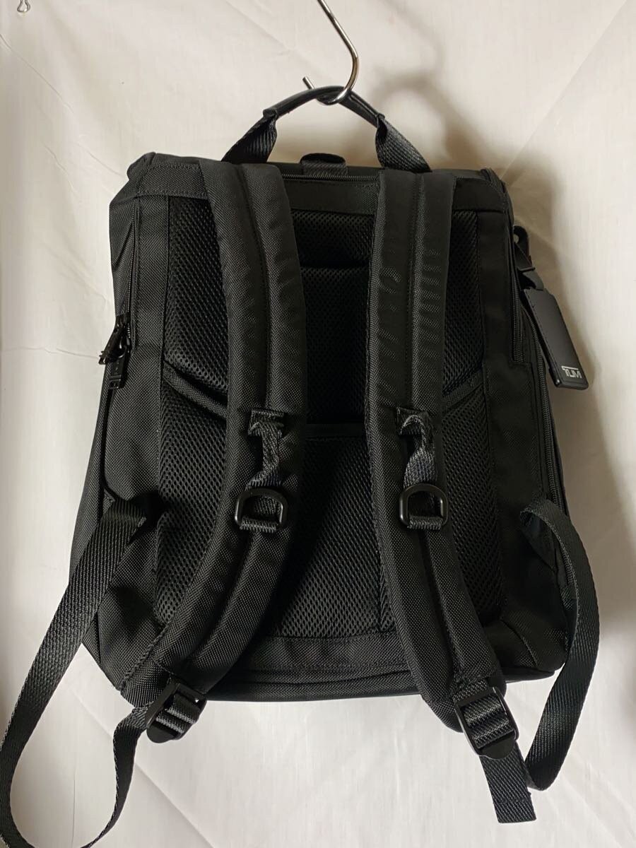 TUMI Backpack Polyester Black Plain Used - image 3