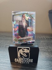 2025 Panini Prizm WNBA Dominique Malonga Rookie Variation Cracked Ice - Seattle