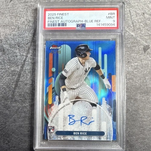 2025 Topps Ben Rice PSA 9