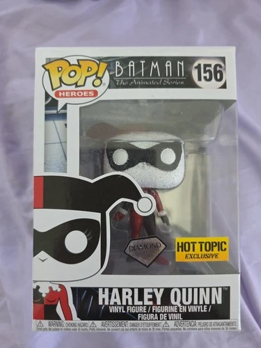 Funko Pop! Vinyl: DC Universe - Harley Quinn (Diamond Collection) - Hot Topic...