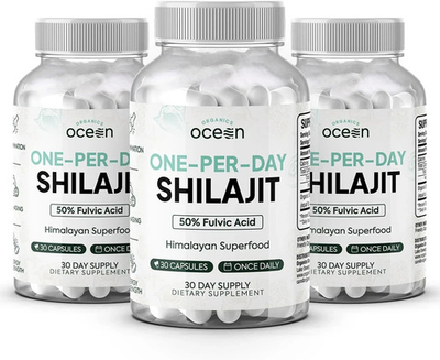 #ad #ad 3x Organics Ocean One Per Day for Men and Women Natural and Potent Shilajit $114.99