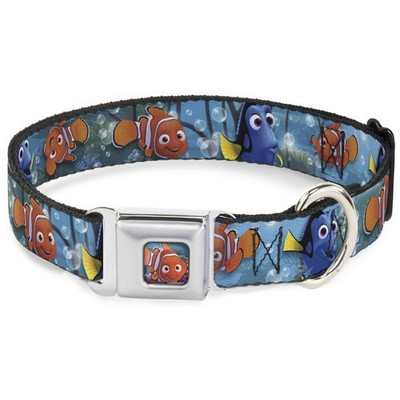 Dog Collar DYHD-Nemo Smiling Full Color Nemo & Dory Poses Small 9.5- (US IMPORT)