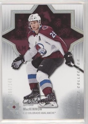 2018-19 Upper Deck Ultimate Collection 66/149 Nathan MacKinnon #35 00d2
