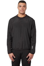 Hugo By Hugo Boss Mens Dobile Crewneck Sweatshirt Small Black