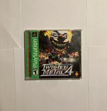 Twisted Metal 4 (Sony PlayStation 1, 1999) PS1 Greatest Hits Complete CIB