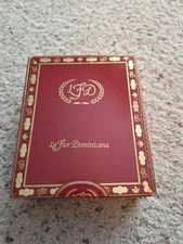 La Flor Dominicana Double Ligero Corona Tubo Wood Cigar Box