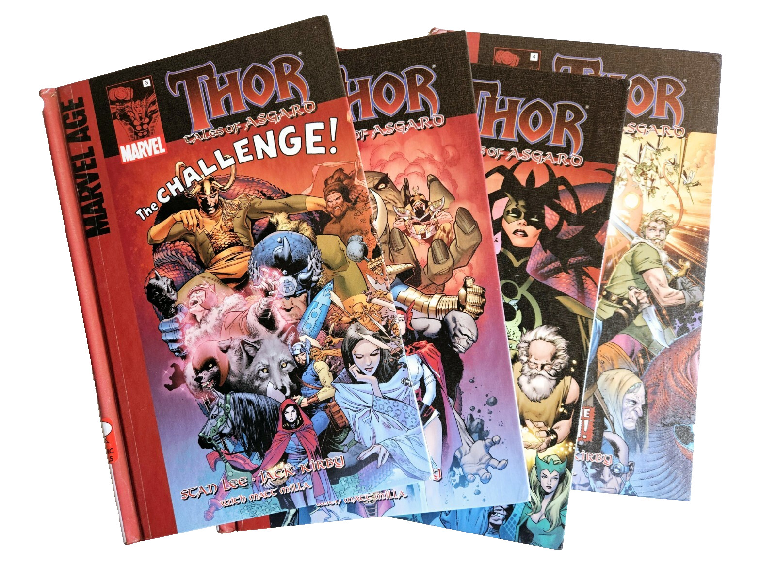Marvel Age Thor Tales of Asgard #3-6 Book Lot