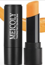 MEICOLY FACE BODY PAINT STICK SHADE ORANGE NEW IN BOX 1.06 Oz EXP 08/2027