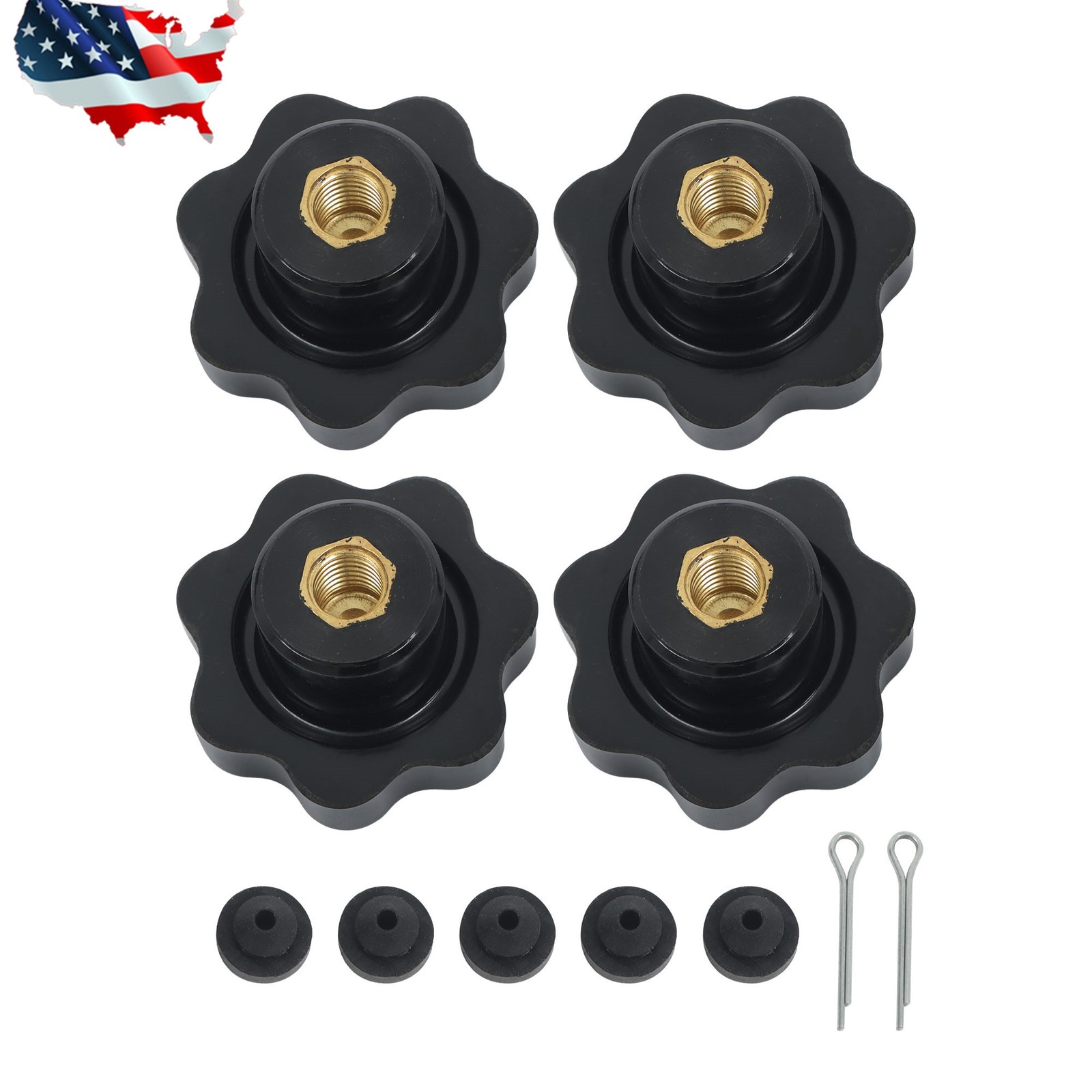 52" × 52" Sun Shield Tuff Top Tractor & Mower Canopy For 2" x 2" or 2" x 3" Rops