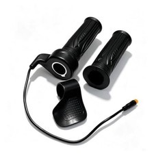20X Full Twist Ebike Grip Throttle Set Black