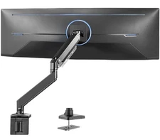Premium Black Display Mount For Ultrawide Curved Monitors Up To 49 NEW OPEN BOX