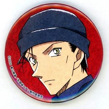 Shuichi Akai Detective Conan 24th Movie Family Visual Poster Button Japan C550