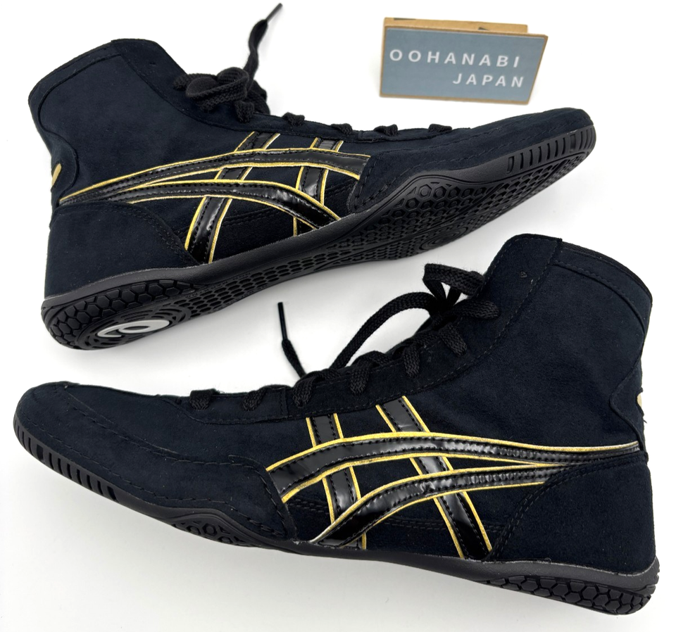 ASICS EX-EO Wrestling Boxing Shoes 1083A001 TWR900 New model Black × ...