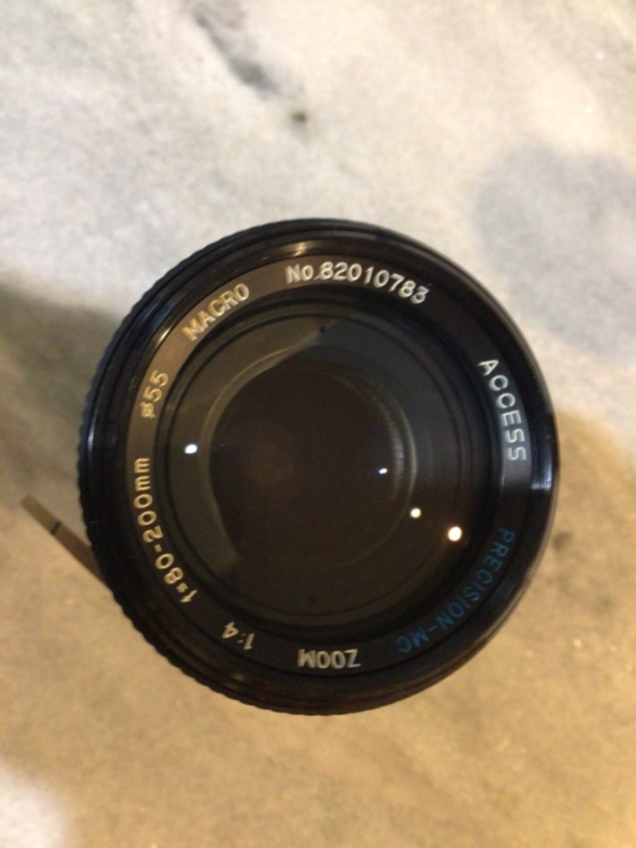 Makinon 80/200 mm. f4,5 MC Macro 1:4 objectif zoom pour appareils photo Nikon AI