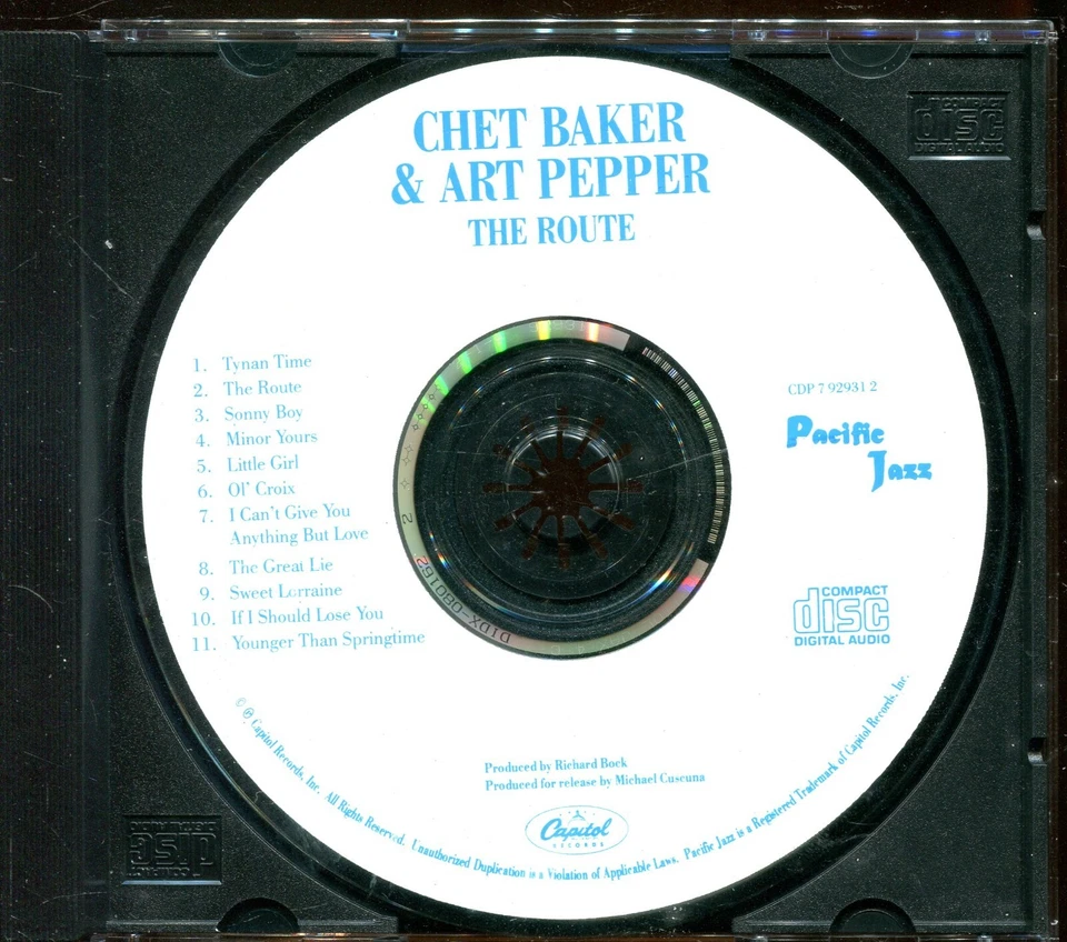 CHET BAKER - THE ROUTE CD/49 - Bild 3 von 4