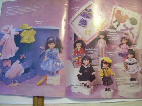 Effanbee 1998 Trade Samples CATALOG * Patsyette Vinyls Sammie porcelain 36 pgs - Picture 8 of 12