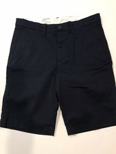 NEW Boy's CREWCUTS Navy Blue COTTON EVERYDAY Stretch SHORTS Size 12 Adj Waist