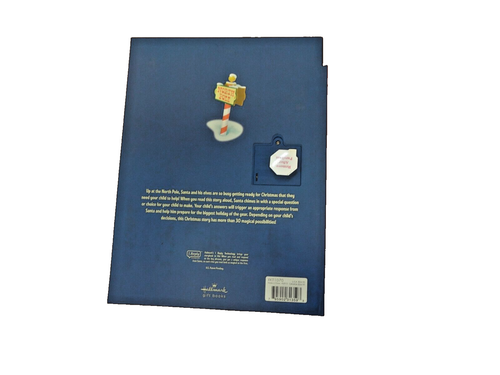Hallmark A Visit to the North Pole Interactive Christmas Storybook NEW - Picture 2 of 4