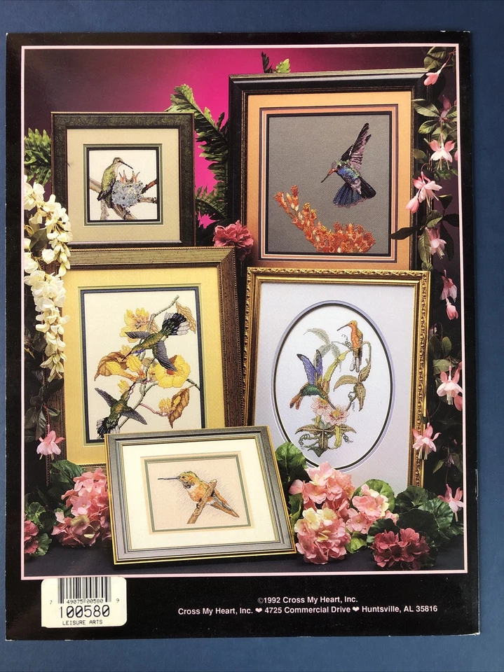 Hummingbirds Summer Beauties Counted Cross Stitch Booklets Cross My Heart L Arts - Image 4 of 4