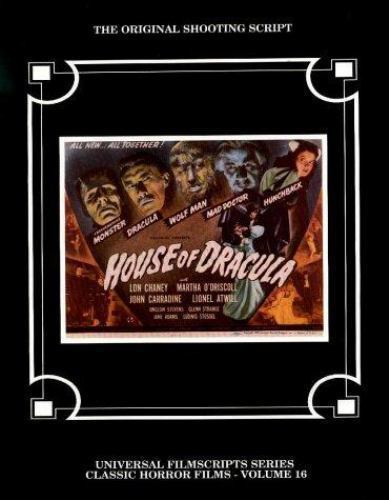 House of Dracula : The Original Shooting Script by Philip J. Riley ...