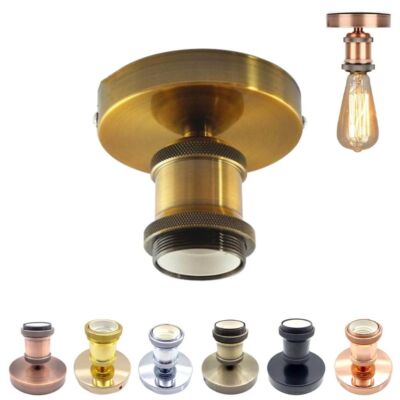Vintage Lampenfassung Leuchte Lampenfassung LED Leuchte Lampe Fassung Wohndeko
