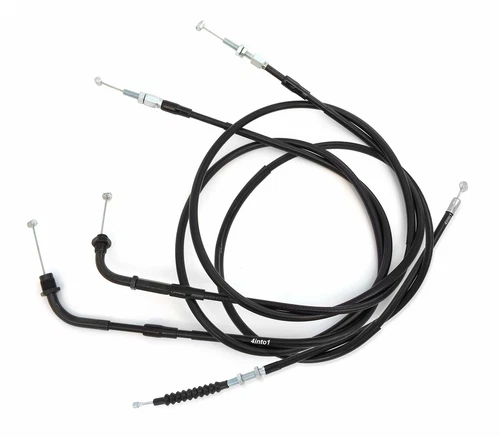 Cable Set Push Pull Throttle + Clutch Cables Honda CB400 CB450 Hawk CB450SC 80's