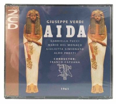 Aida: Live Recording - Tokyo, 1961 (CD, Jun-2000, 2 Discs, Gala Records) Sealed!