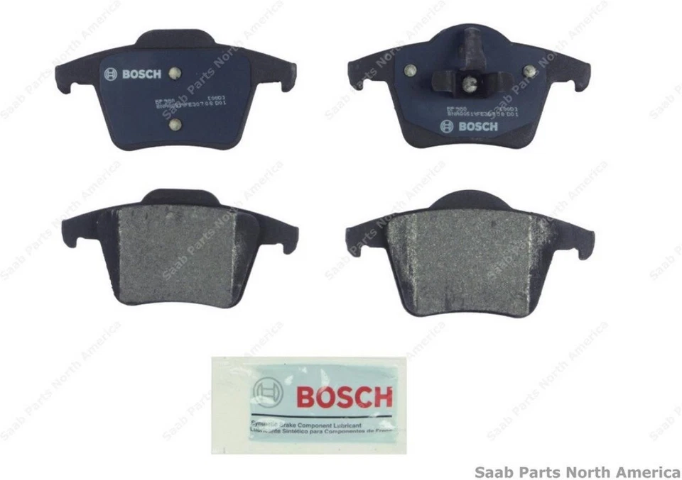 Juego de pastillas de freno traseras para Volvo XC90 2011 3,2 L L6 GAS DOHC PN# BP980 Bosch Quietcas Foto 2 de 2