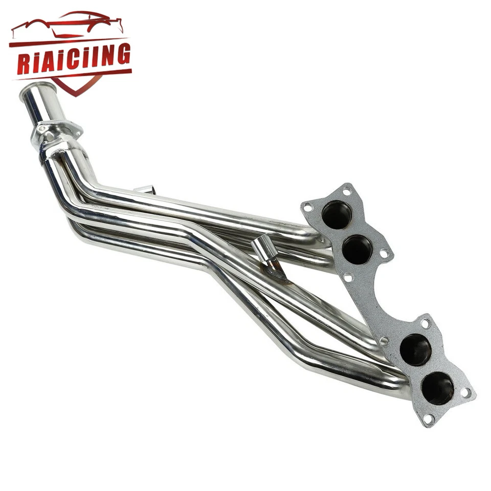 Kit de cabezal de escape de acero inoxidable 4-1 para camioneta Nissan D21 de carrocería dura 90-95 2,4 L 4x4 Foto 2 de 4