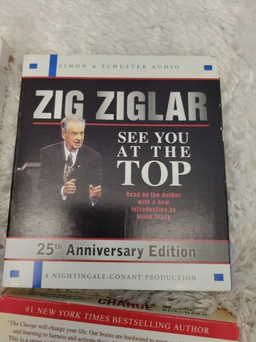Audio Books The Four Zig Ziglar Brendon Burchard Lot of 4 - Picture 9 of 9