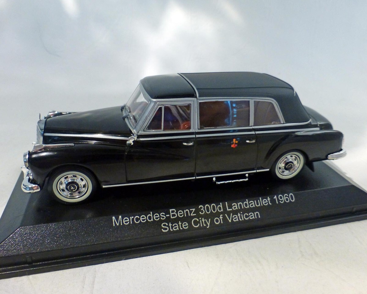 ATLAS NOREV Mercedes 300 Landaulet Visite présidentielle 1963 1/43