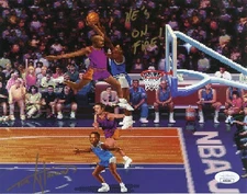 TIM KITZROW Authentic Hand-Signed “NBA JAM BOOM SHAKA LAKA” 8x10 Photo (JSA COA)