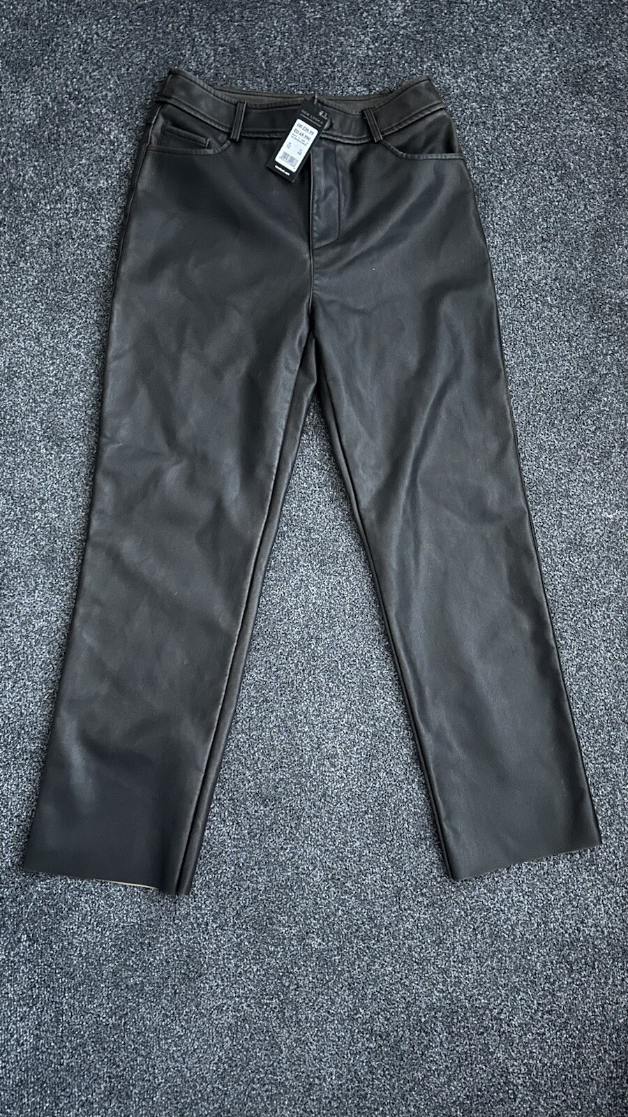 New Look Faux Leather Trousers Sold Out image 4