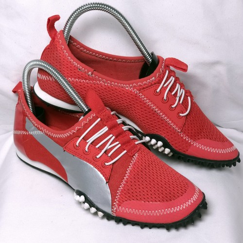 Puma Sneaker Fitness Ortholite Gym Shoes Women's Size 6 Red Silver