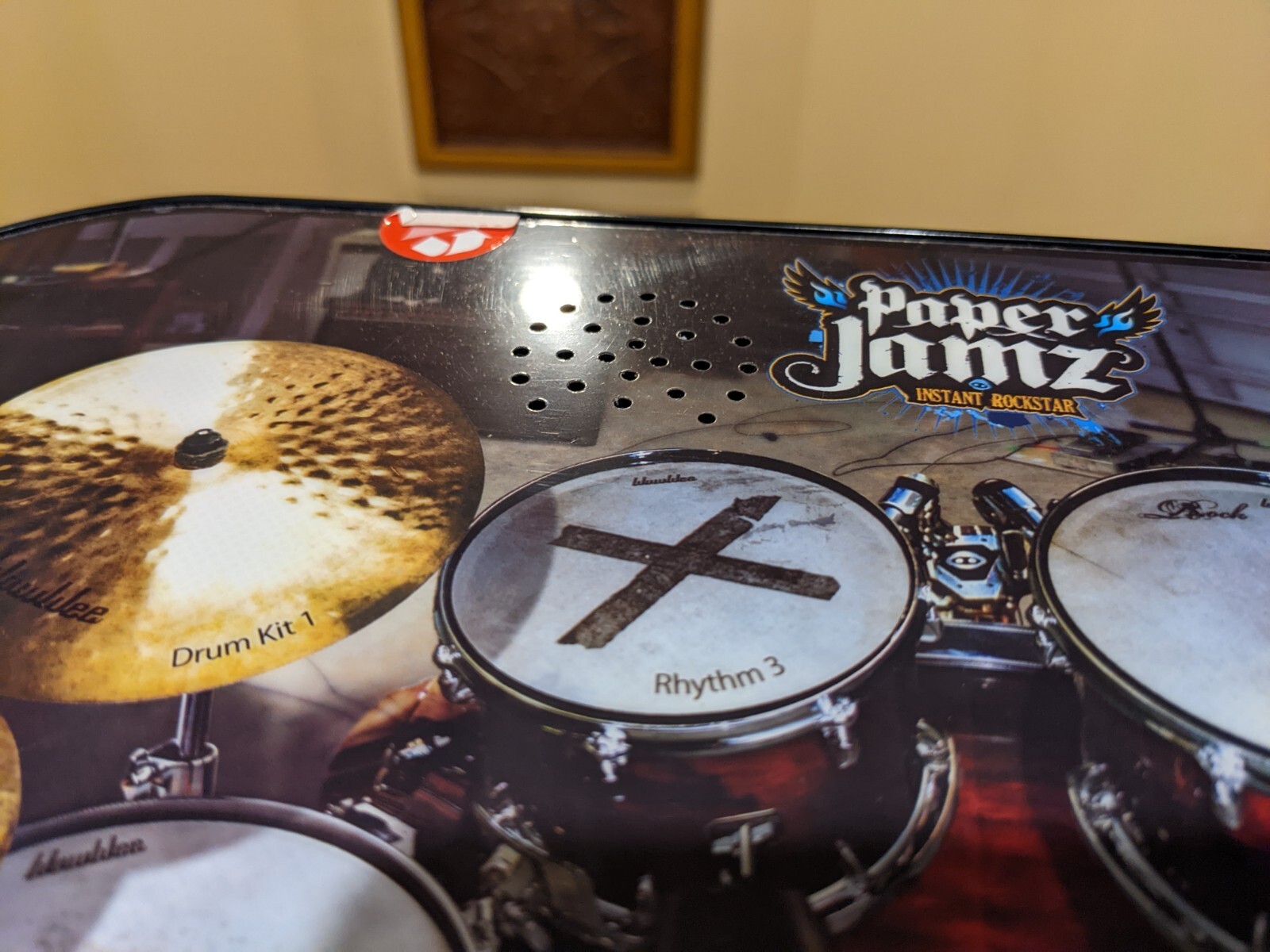 Wowwee Paper Jamz Instant Rockstar Drums Shine Machinehead Plowed
