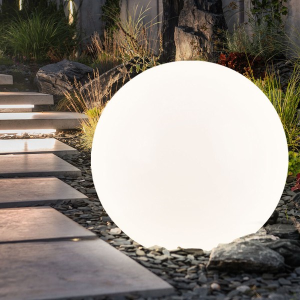 Steckleuchte AußEnleuchte Kugellampe Gartenleuchte Gartendeko Led Erdspieß Kabel-image