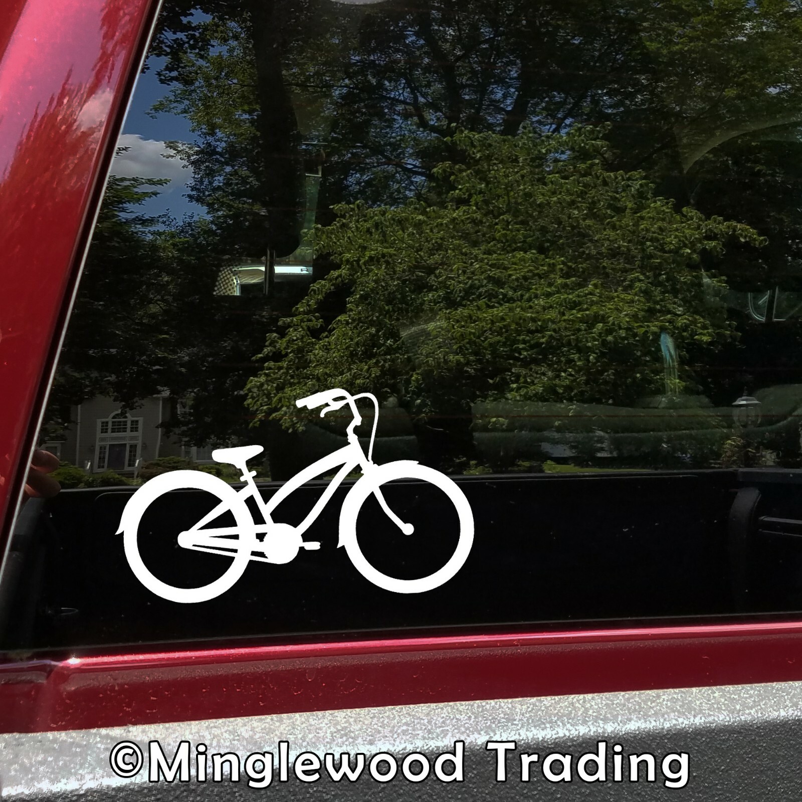 Bike | Vinyl Sticker | Bicycle Biking | Die Cut Decal