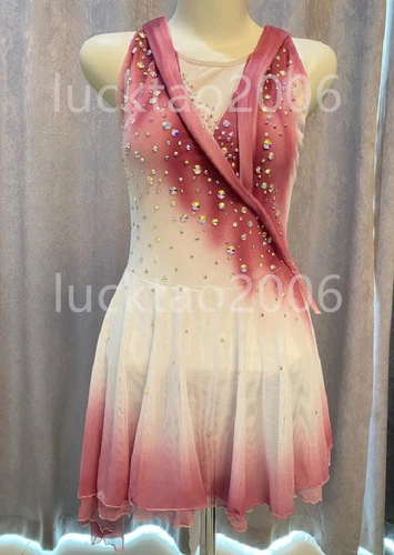 new style Figure skating Ice Skating Dance Dress Gymnastics Costume 88175