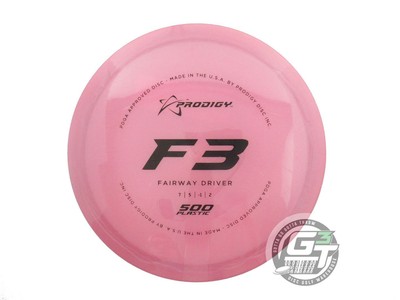 NEW Prodigy Discs 500 F3 166g Pink Black Stamp Fairway Driver Golf Disc
