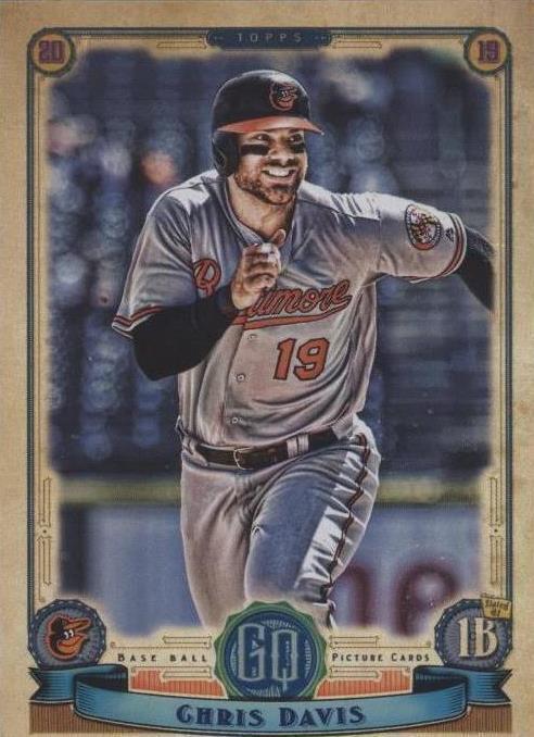 2019 Topps Gypsy Queen - Chris Davis #114 - 1 of 1