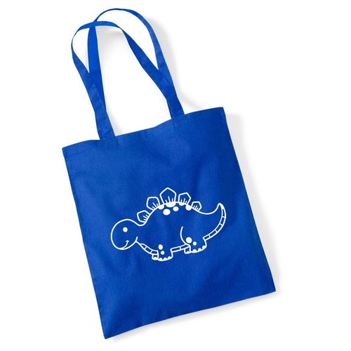 Sacchetto di iuta stegosauro dinosauro borsa cotone idea regalo souvenir regalo - Foto 17 di 36