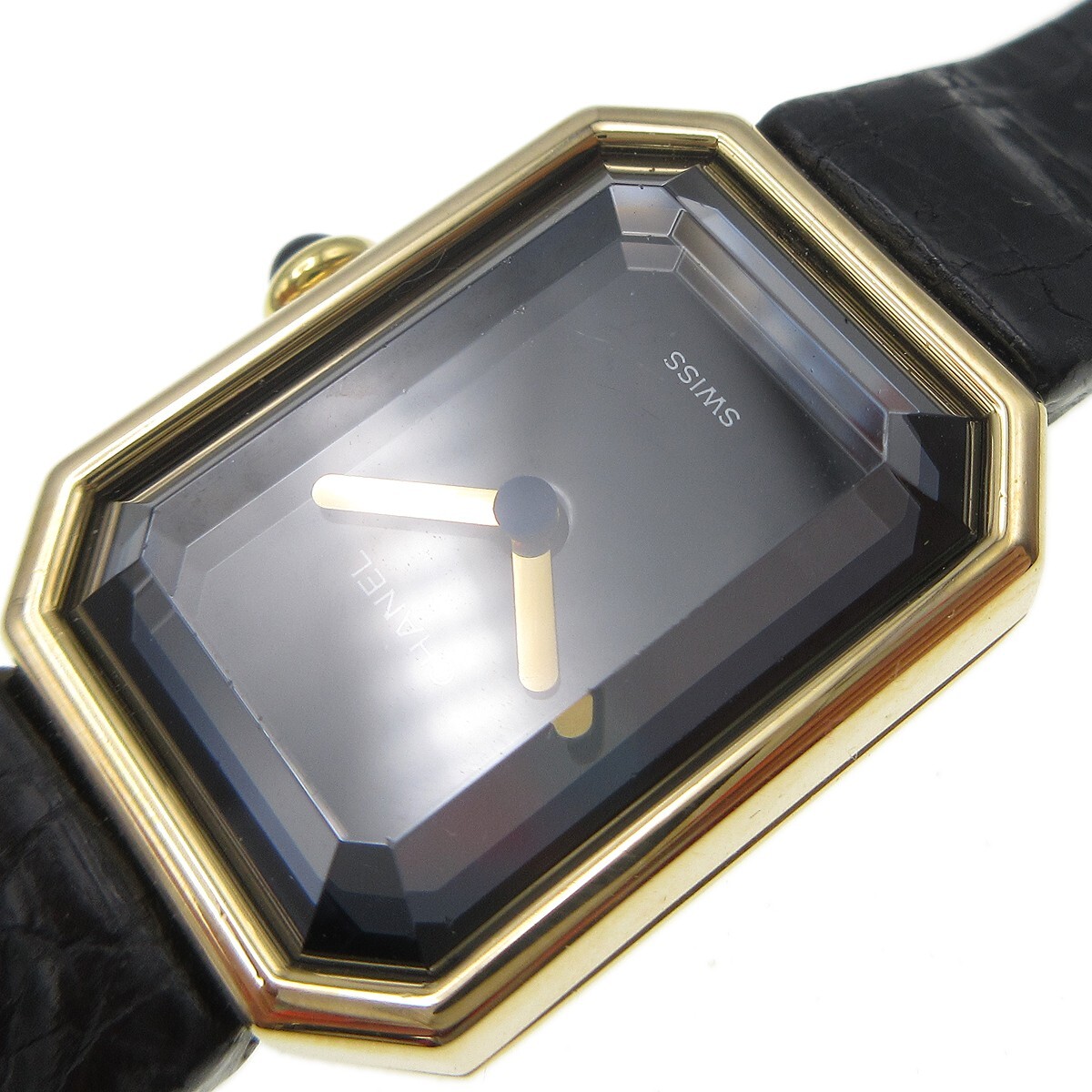 Chanel Premiere X.C.27891 Ladies Quartz Watch 18KYG Leather
