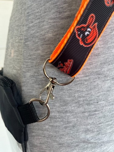 Baltimore Orioles Purse Strap Appx. 1”x45" Grad Gift 4 Her mom nana BFF baseball - Picture 3 of 9