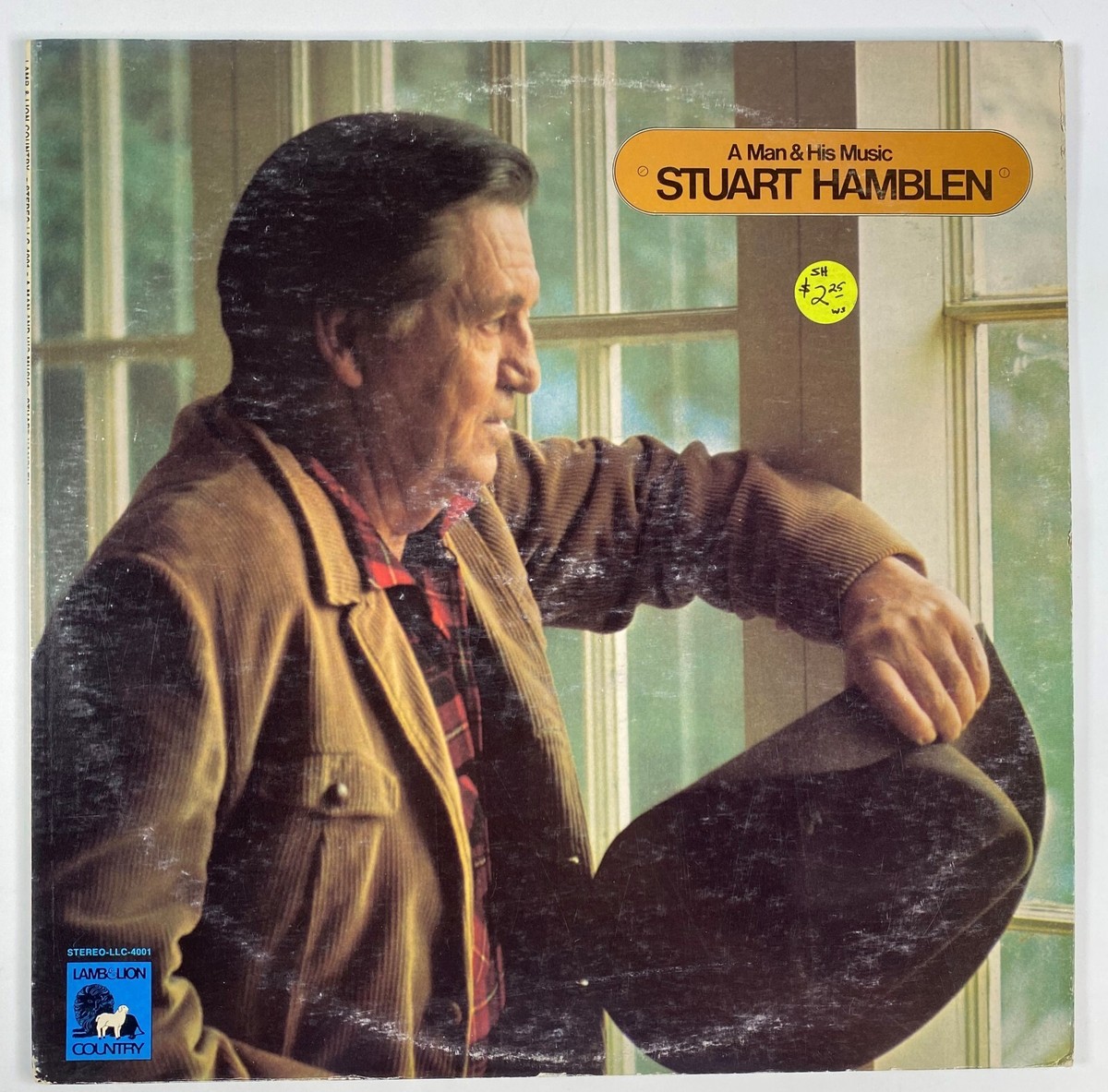 Stuart Hamblen A Man and His Music Vinyl LP (1964 Lamb
