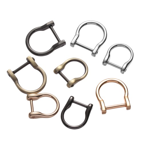 Leather Craft Bag Strap Parts Webbing Buckles Metal Buckle D Ring leather-craft-bag-strap-parts-webbing-buckles-metal-buckle-d-ring