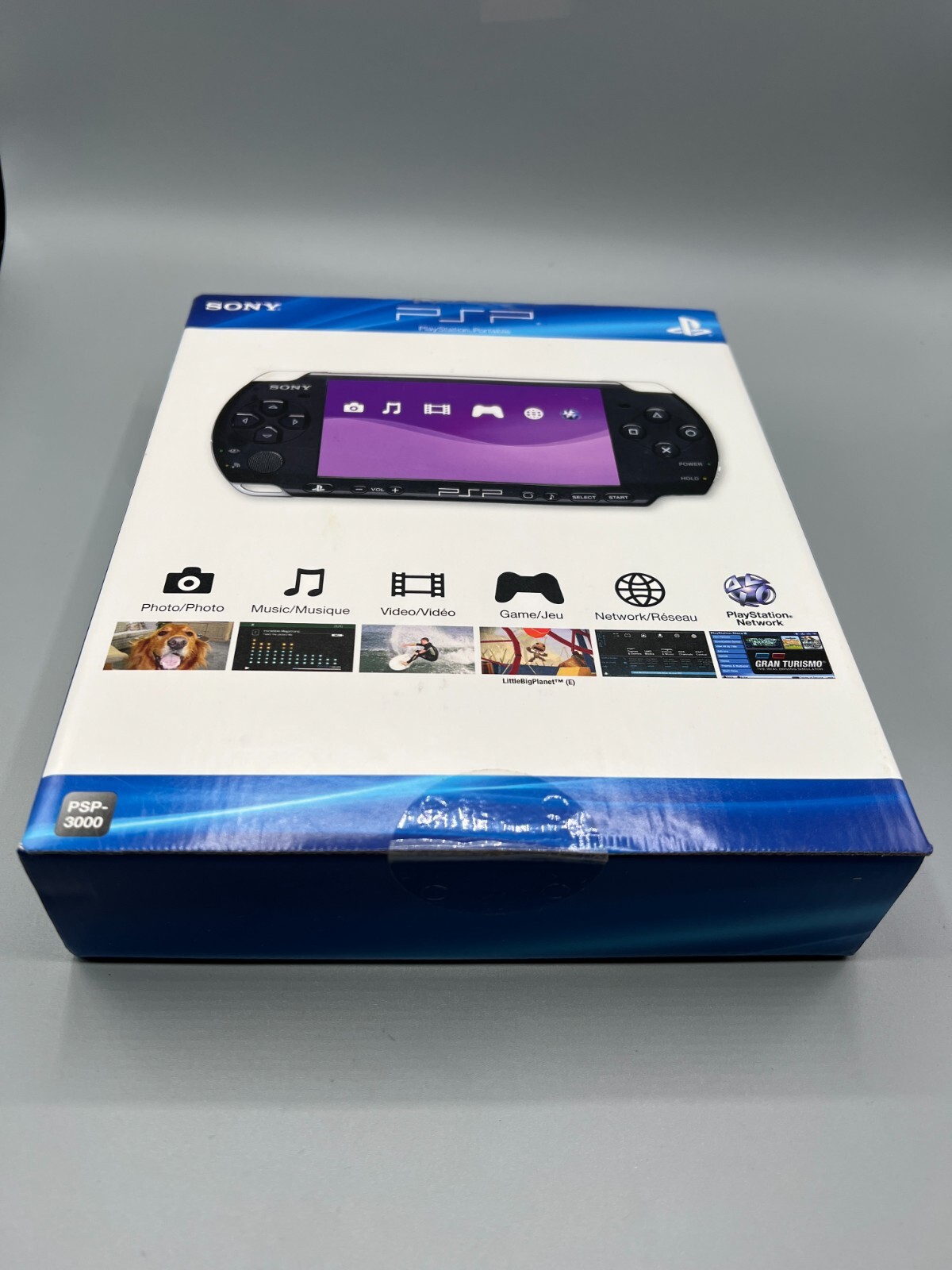 Sony PlayStation Portable PSP 3000 Black Factory Sealed North America